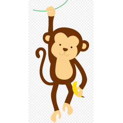 Mono Colgando