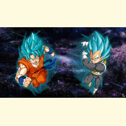 Goku y Vegeta